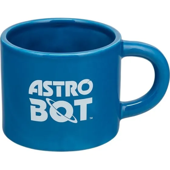 Paladone Astrobot-krus 400 ml blå med prægning