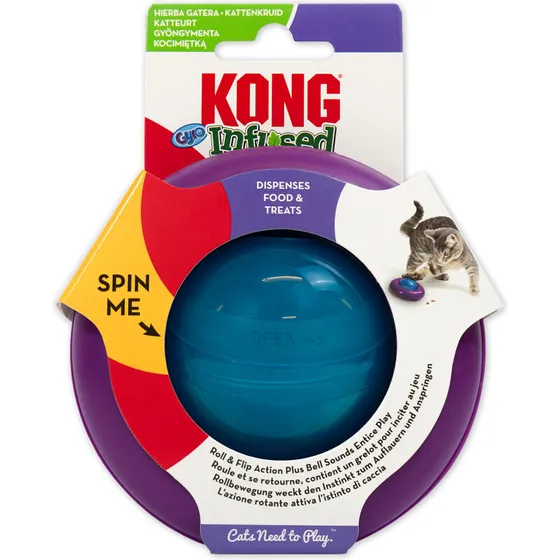 KONG Infuse Cat Gyro godbiddispenser 10x10x6,5 cm