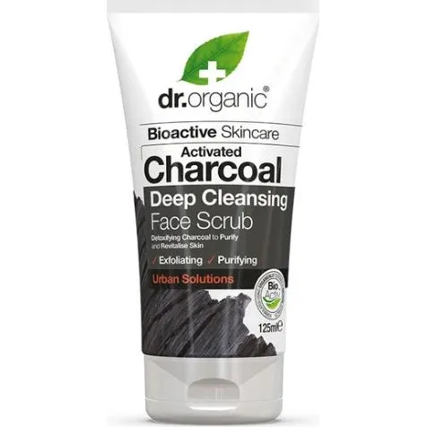 Dr. Organic Charcoal Facial Scrub 125 ml