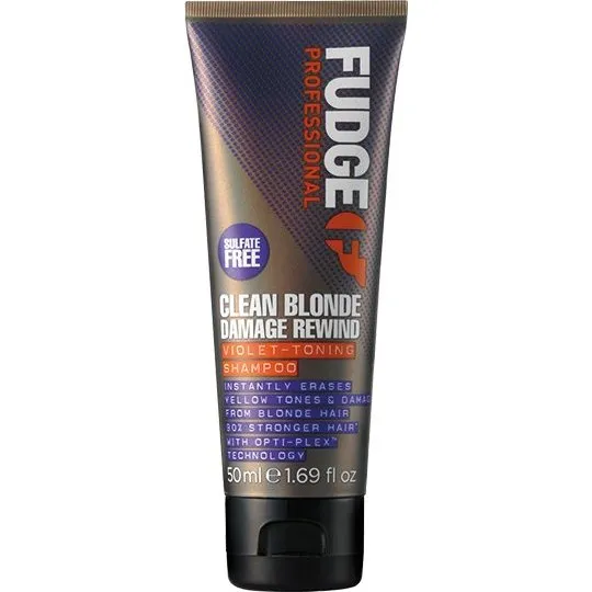 Fudge Clean Blonde Damage Rewind Violet Shampoo 50 ml