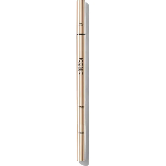 Iconic London Triple Precision Brow Definer, Black Brown, 0,1 g