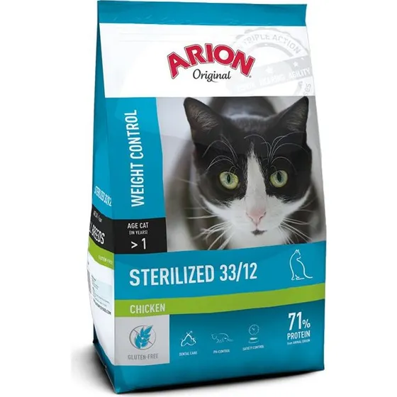 Arion Original Sterilized Kylling 7,5 kg