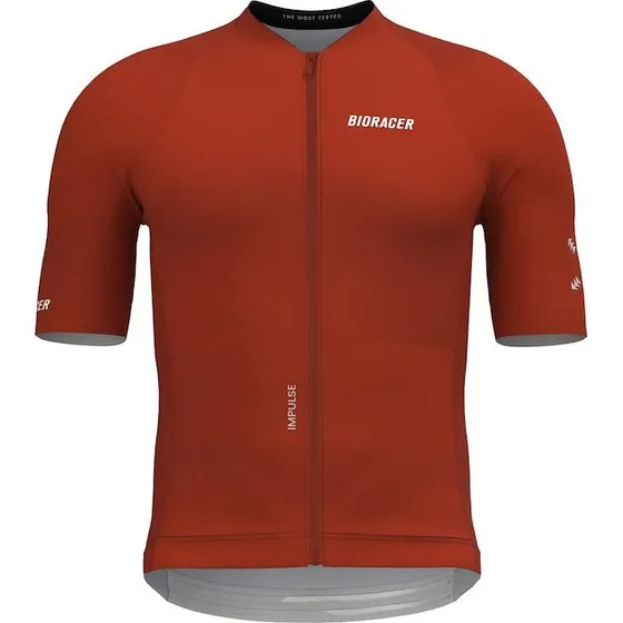 Bioracer Icon Impulse Cykeltrøje Korte Ærmer Terra Cotta Herre