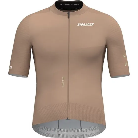 Bioracer Epic Elevate Cykeltrøje Korte Ærmer Sand Storm Beige Herre