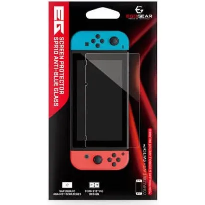 EgoGear SPR10 Anti-Blåt Glas Skærmbeskytter til Nintendo Switch