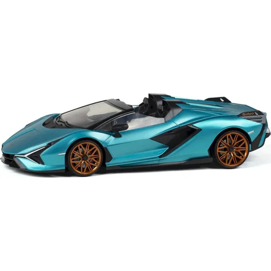 Tec-Toy Lamborghini Sian RC Fjernstyret Bil - 1:16 - Turkis