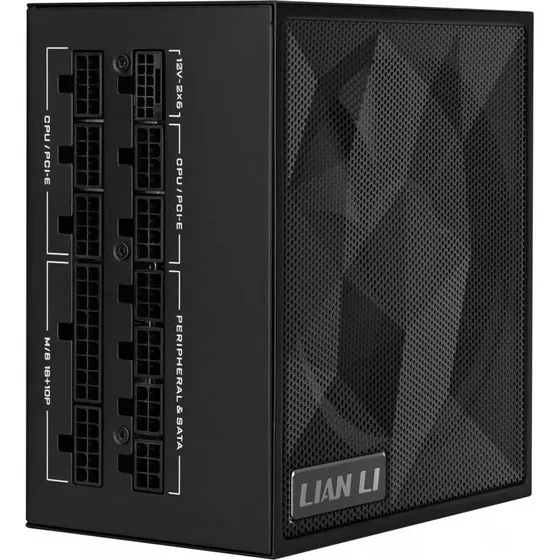 Lian Li SX1000P 1000W 80 PLUS Platinum, Sort