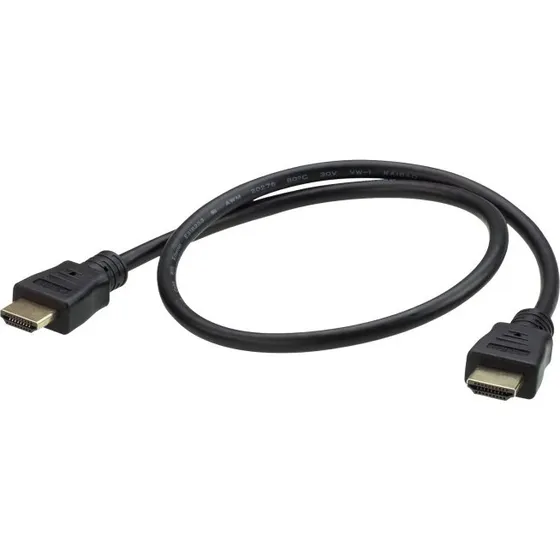 ATEN HDMI 2.0 0,6M M/M 30AWG Sort