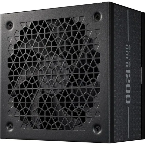 Cooler Master Elite Gold 1200W 80 PLUS Gold, fuldt modulær, sort