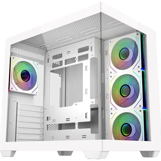 Cooler Master Elite 681 Hvid Mid Tower med Glasvindue