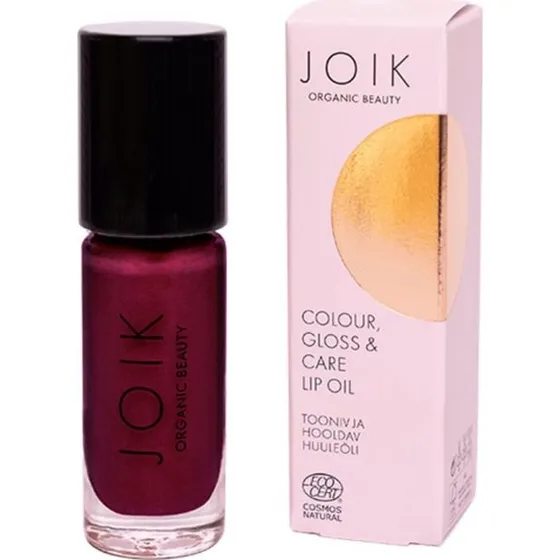 JOIK Organic Colour Gloss & Care Lip Oil 05 Berry Beautiful 4,5ml