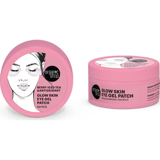 Organic Shop Berry Iced Tea Gel Øjne 60 enheder