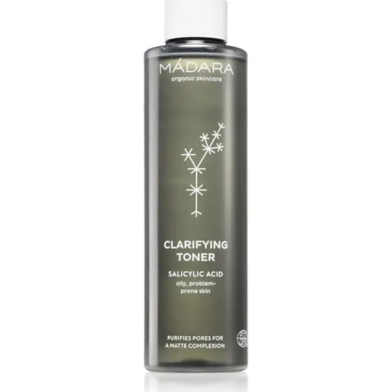 Madara Clarify ING Toner 200 ml – Mattende toner til fedtet og kombineret hud