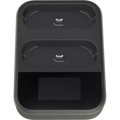 GP ReCyko Speed Dock f/8 batterier med LCD-display, sort