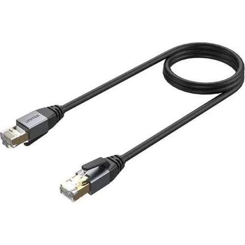 Unitek Cat 8 S/FTP Netværkskabel 2 m Sort