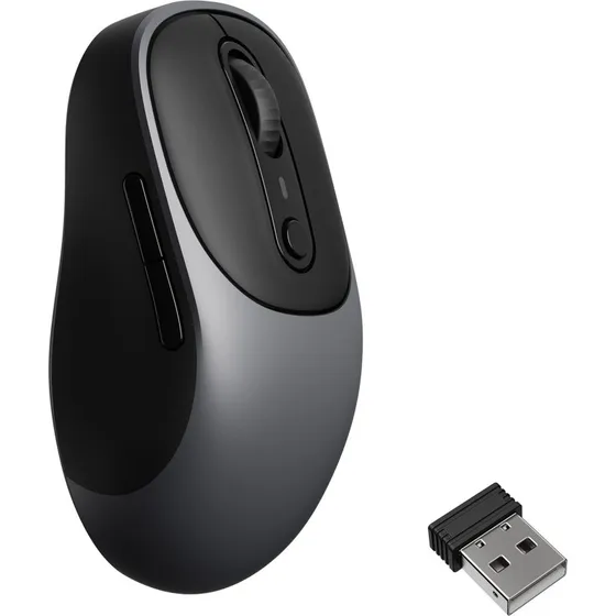 Keychron BM24 Trådløs Mus – Grå, 6 Knapper, 81g