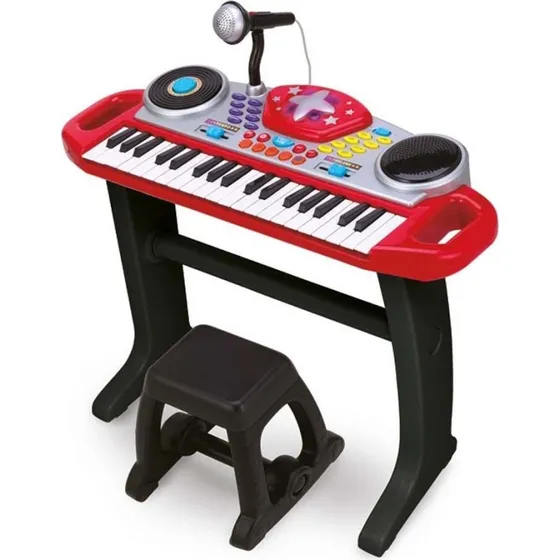 Winfun Rockstar Keyboard med Skammel, 3+ år