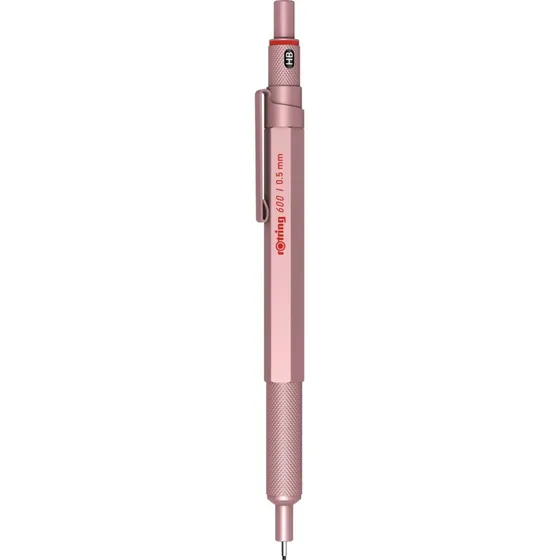 Rotring 600 Mekanisk Blyant 0,5 mm Rosaguld