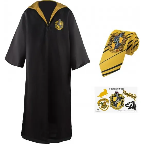 Cinereplikor Harry Potter Hufflepuff Trollkarl, S-størrelse