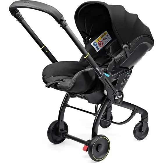 Doona X Nitro Black – Autostol og barnevogn i ét