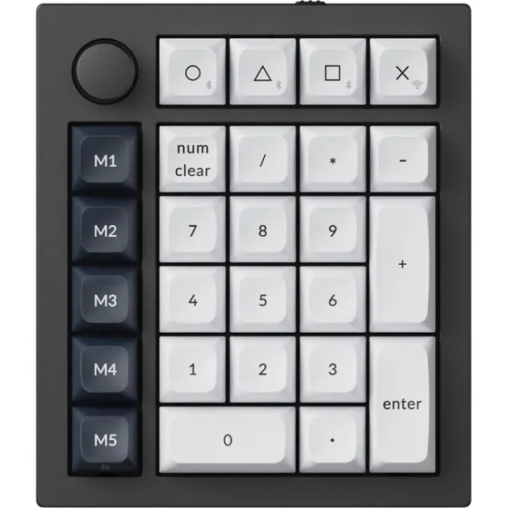 Keychron Q0 Max Numpad RGB Trådløst, Sort, 750 mAh