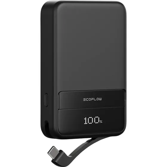 EcoFlow Rapid 10K Magnetisk Powerbank 10000 mAh – Sort