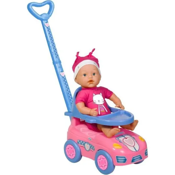 LOKO Toys Baby Walker & Blød Dukke - 18+ Måneder