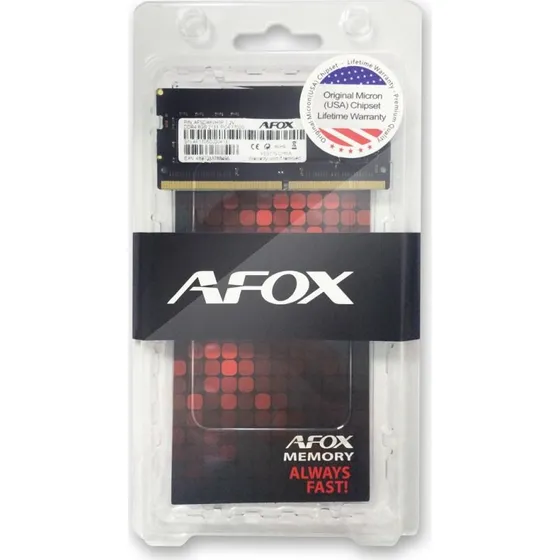 AFOX DDR4 SO-DIMM 8 GB 2400 MHz RAM