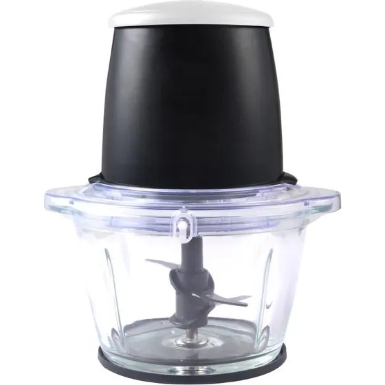 Maestro MR-582 750 W hakker med 1,2 l sort glas-skål