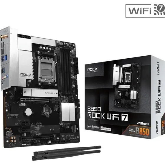 ASRock B850 Rock WiFi 7 ATX Socket AM5, DDR5