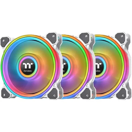 Thermaltake Riing 12 RGB 3-pack 120 mm Hvid