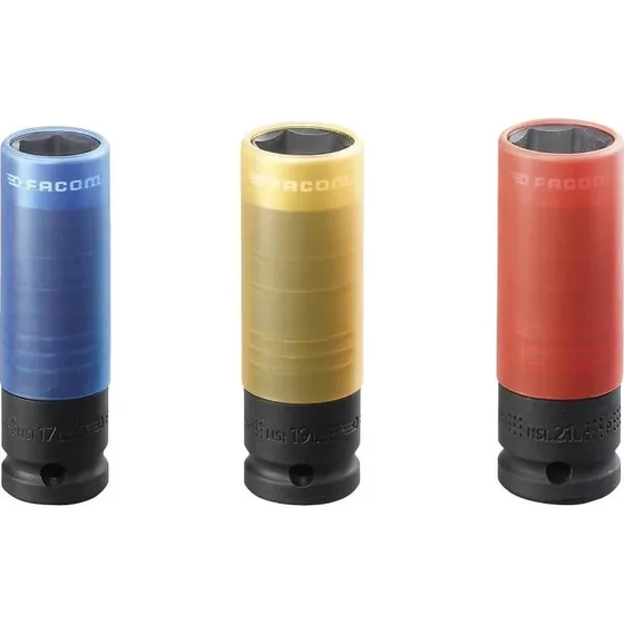 Facom NSI.3LPB 1/2" Hjulmøtrik Topnøglesæt 17-19-21mm