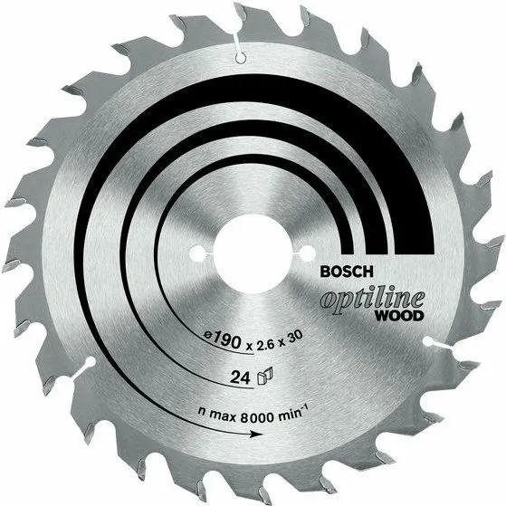 Bosch Optiline Wood Rundsavklinge 350x30 mm, 54 tænder, 3,5 mm