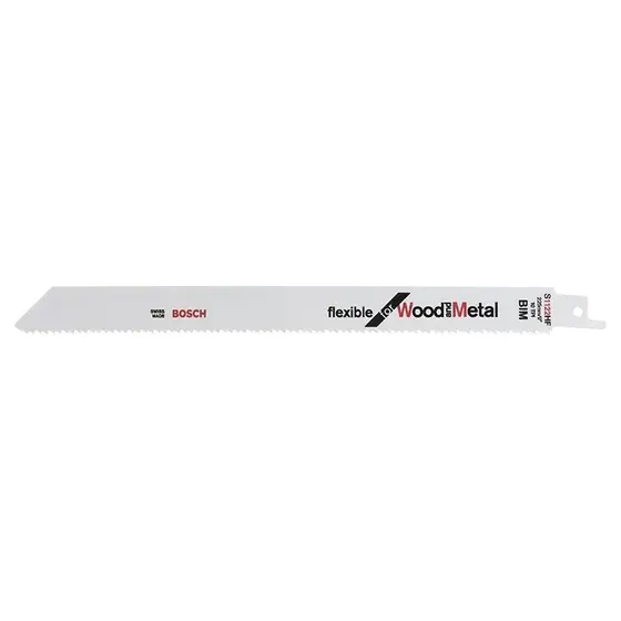 Bosch S 1122 HF Bimetal Bajonetsavklinge 225x2,5 mm - 100 stk.