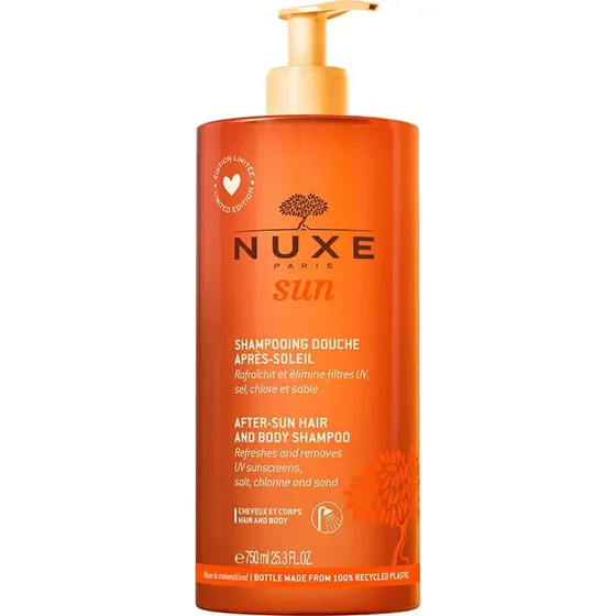 Nuxe Sun Moisturizing Shower Shampoo After Sun 750 ml
