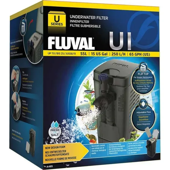 Fluval U1 Internfilter 200 L/t til akvarier op til 55 L