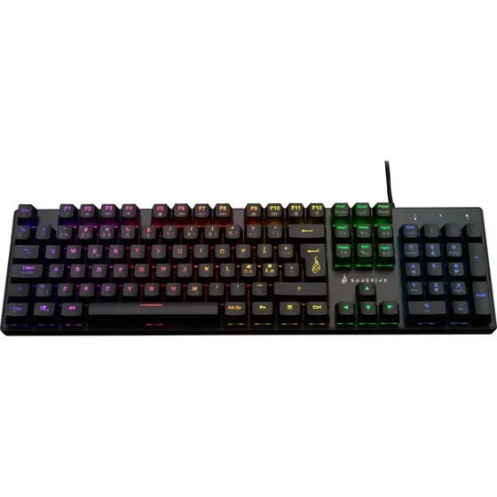 Surefire Kingpin M2 Mekanisk Gaming RGB Tastatur (Nordisk)