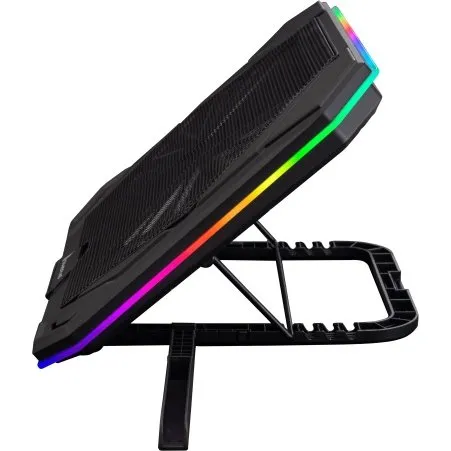 SureFire Bora X1 Gaming Kølepude RGB, 20 cm, 6 RGB-lysindstillinger