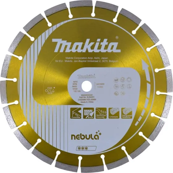 Makita Diamantklinge 300x20 Nebula – B-54031