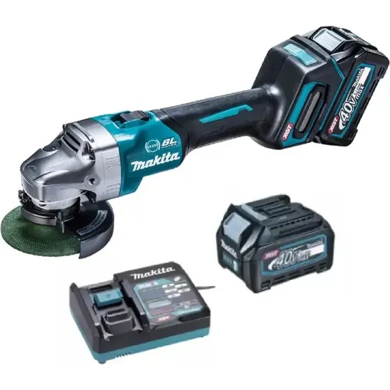 Makita XGT 40V Vinkelsliber 125mm 4,0Ah GA005GM201
