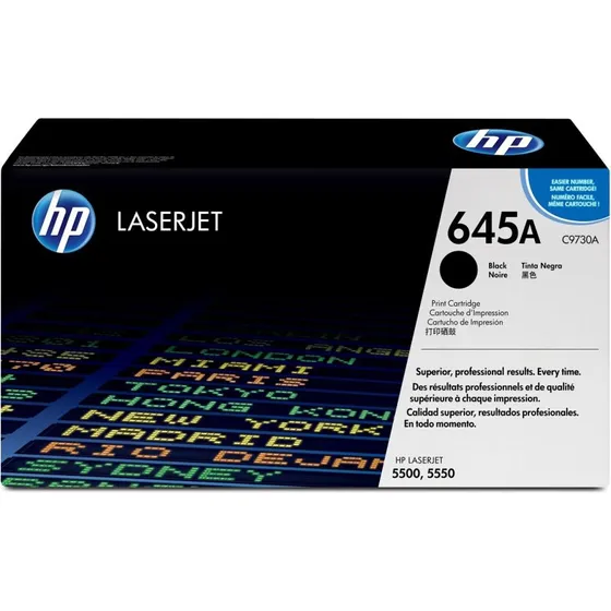HP 645A Sort 13000 sider (Original) C9730A