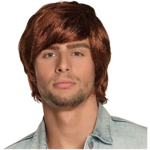 Beachboy Jackson paryk brun, korthåret med pandehår