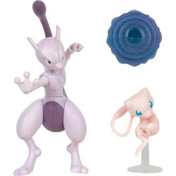 Pokémon Battle Figurer: Mewtwo & Mew 2-pak