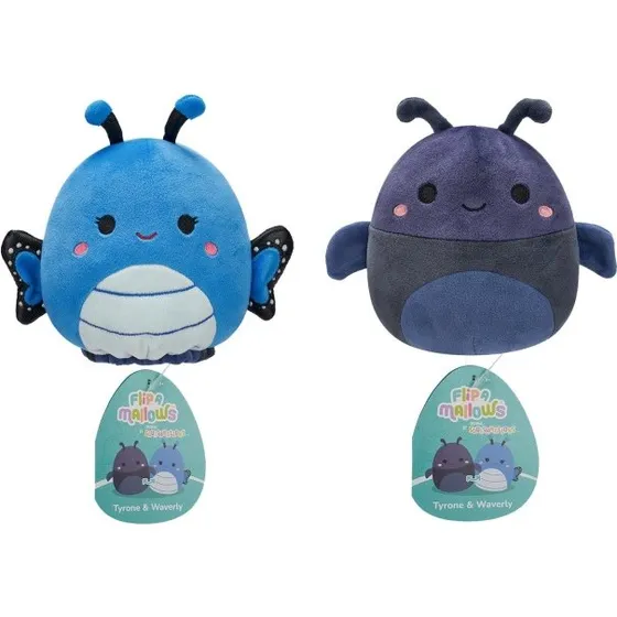 Squishmallows Flip A Mallows Tyrone & Waverly 13 cm