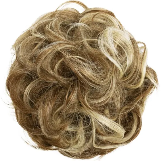 CAISHA by PRETTYSHOP Stort hårstykke scrunchie, Brown/Blond #6H613