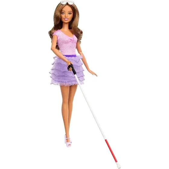 Barbie Fashionista Lavender Dukke