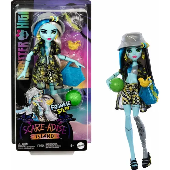 Monster High Scare-adise Island Frankie Stein Stranddukke