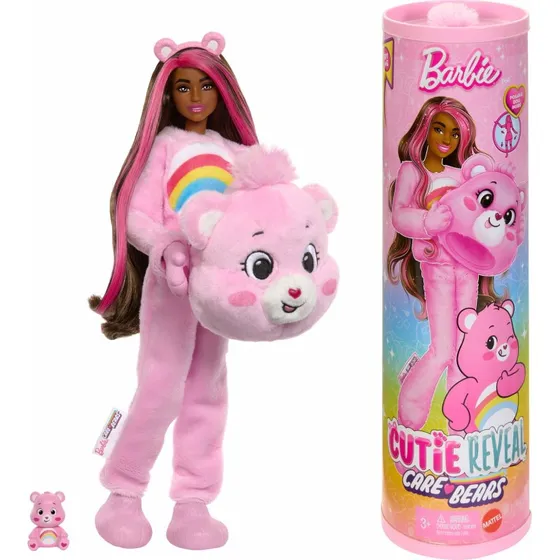 Barbie Cutie Reveal Care Bears Pink