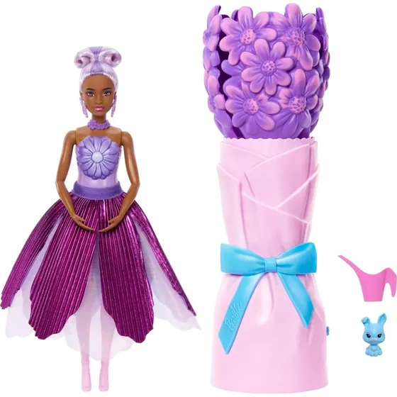Barbie Flower Reveal Lilla Marguerit (Sort)