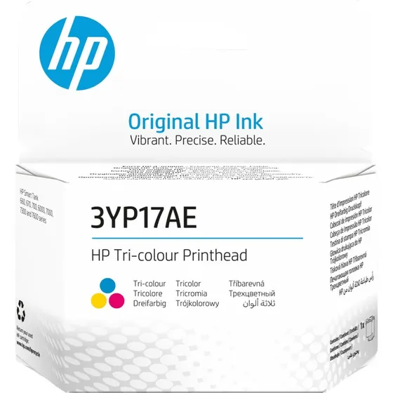 HP Printhoved Trefarvet til Smart Tank 670/675